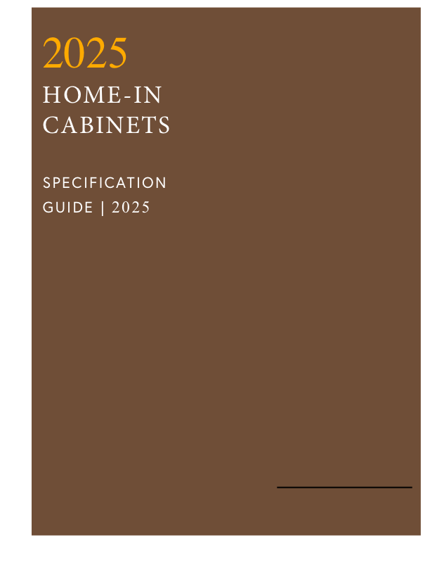 Homein Cabinets — 2025 Spec cover