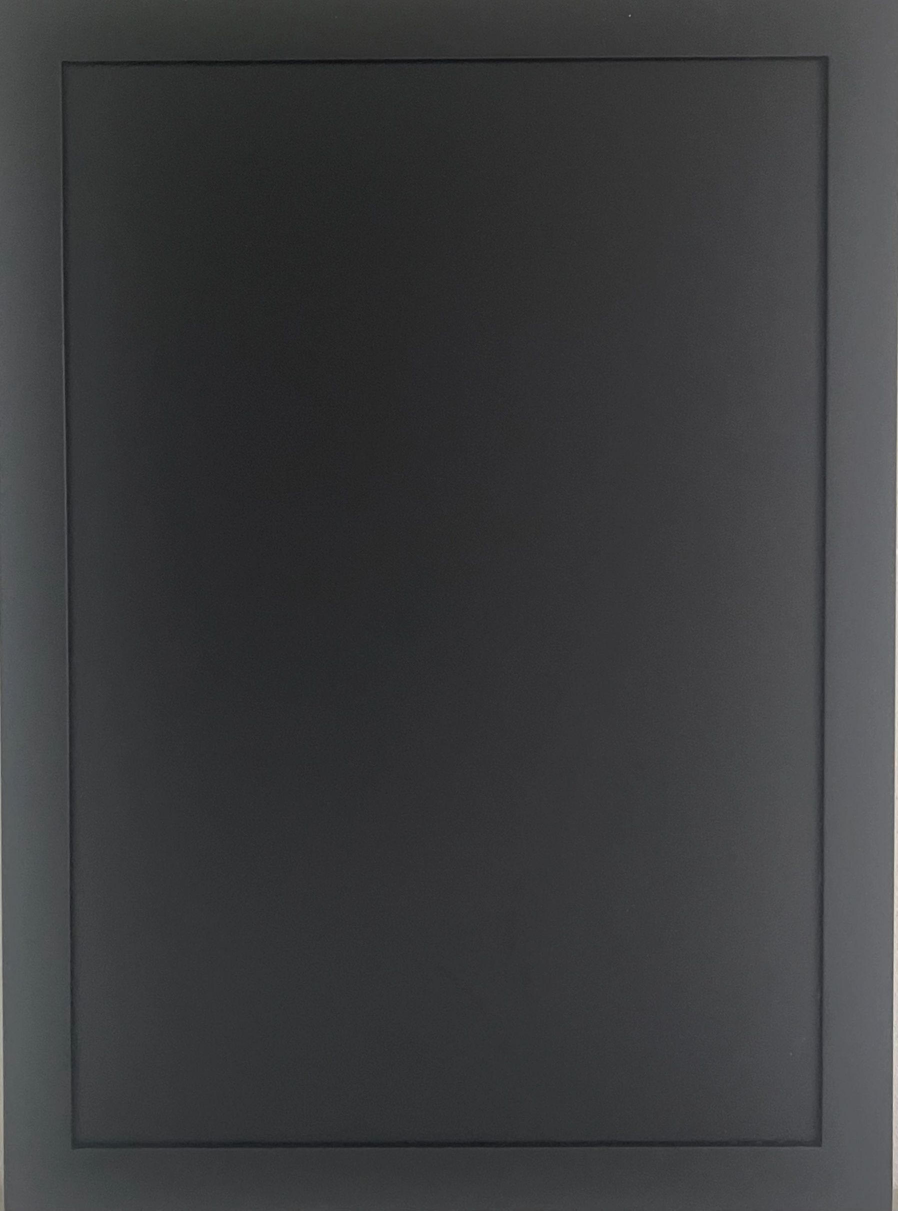 Slim Shaker Black cabinet door