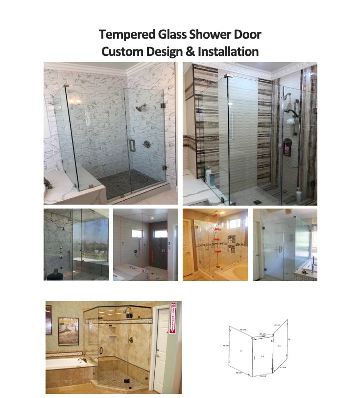 Shower door design