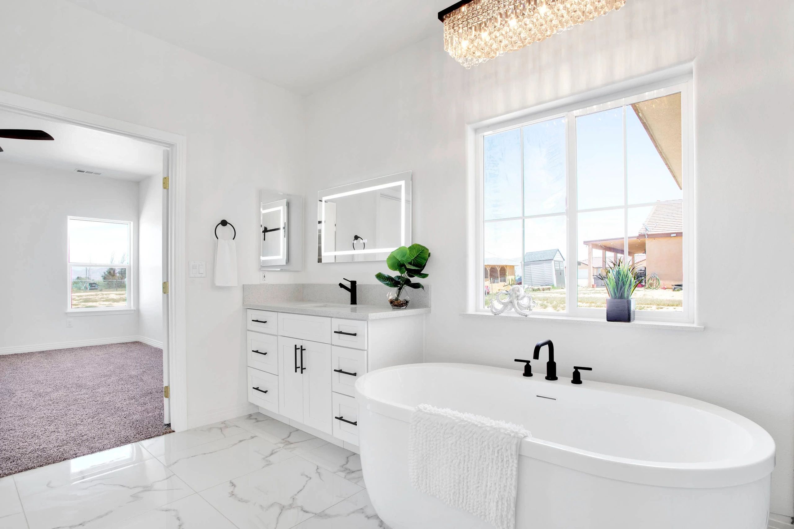 Shaker bath vanity