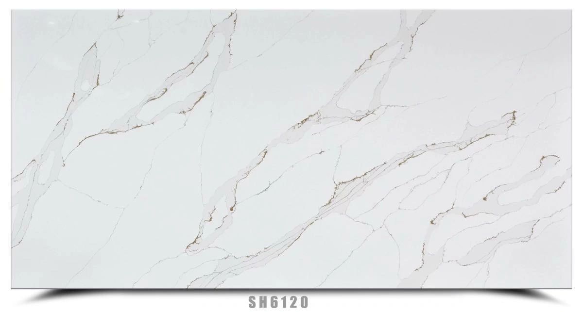 Quartz countertop slab