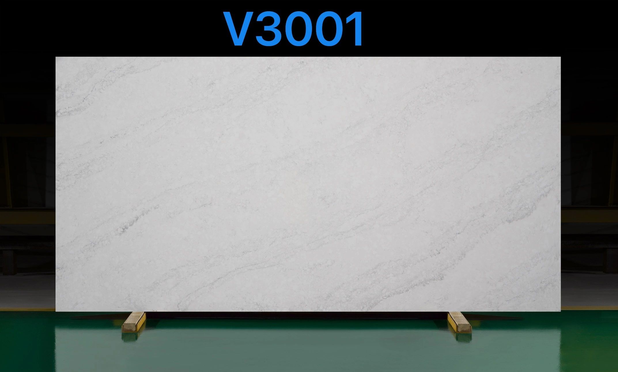 Quartz countertop slab