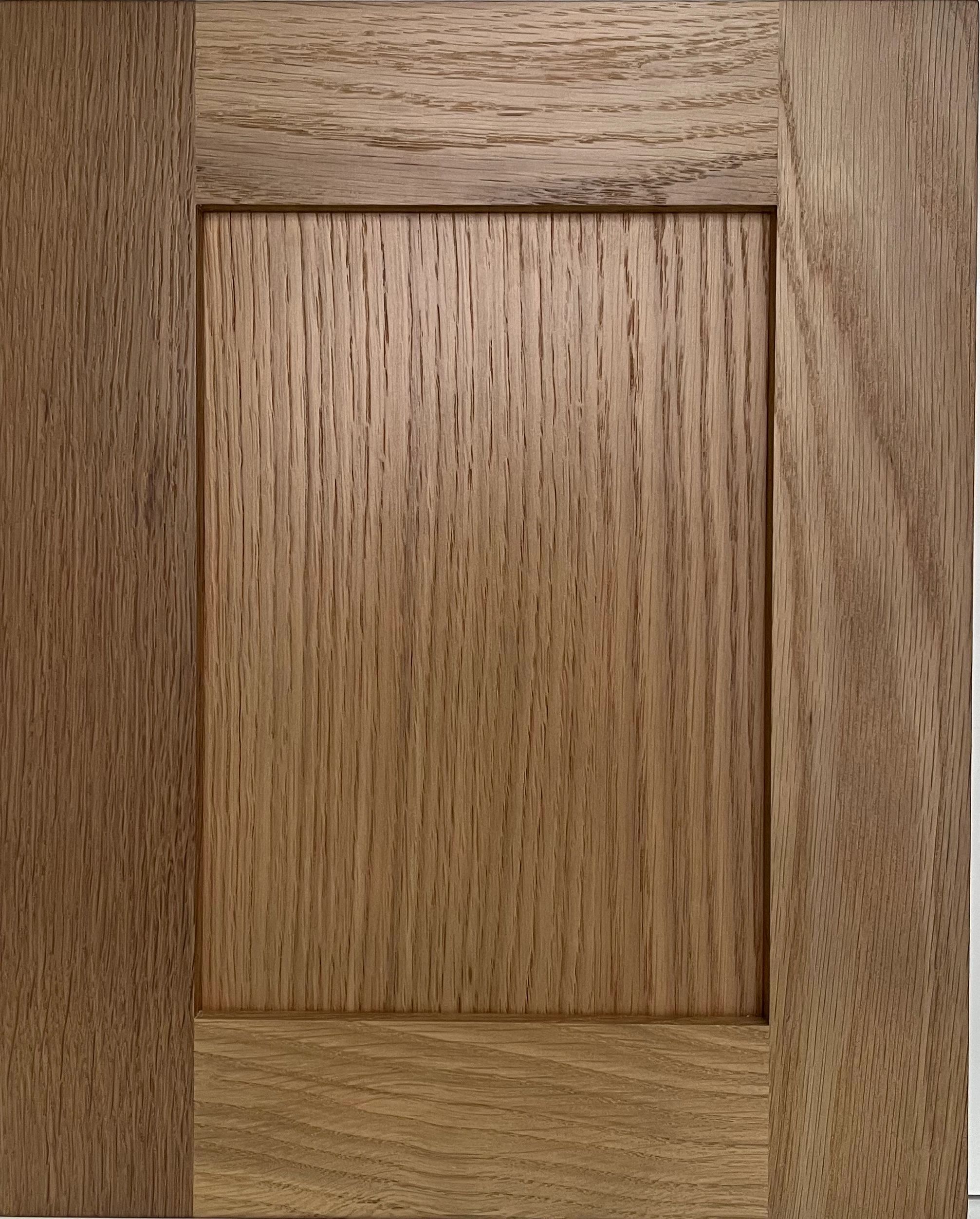 White Oak Shaker cabinet door