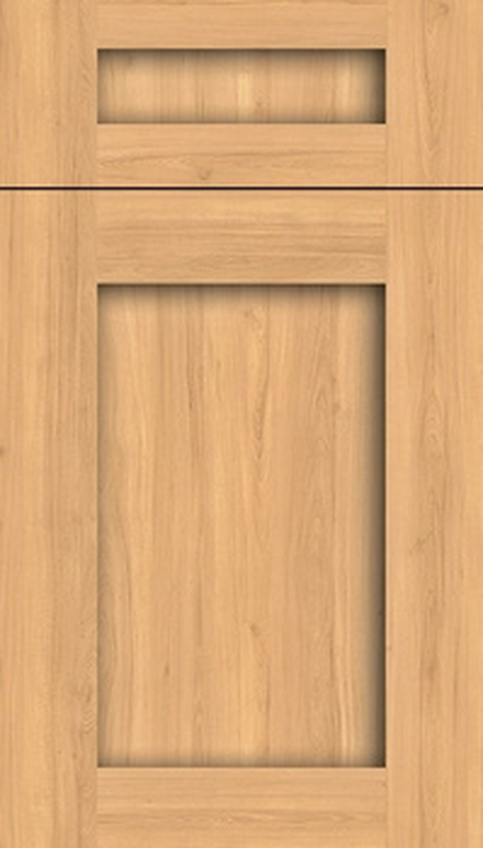 Natural Wood Shaker frameless door