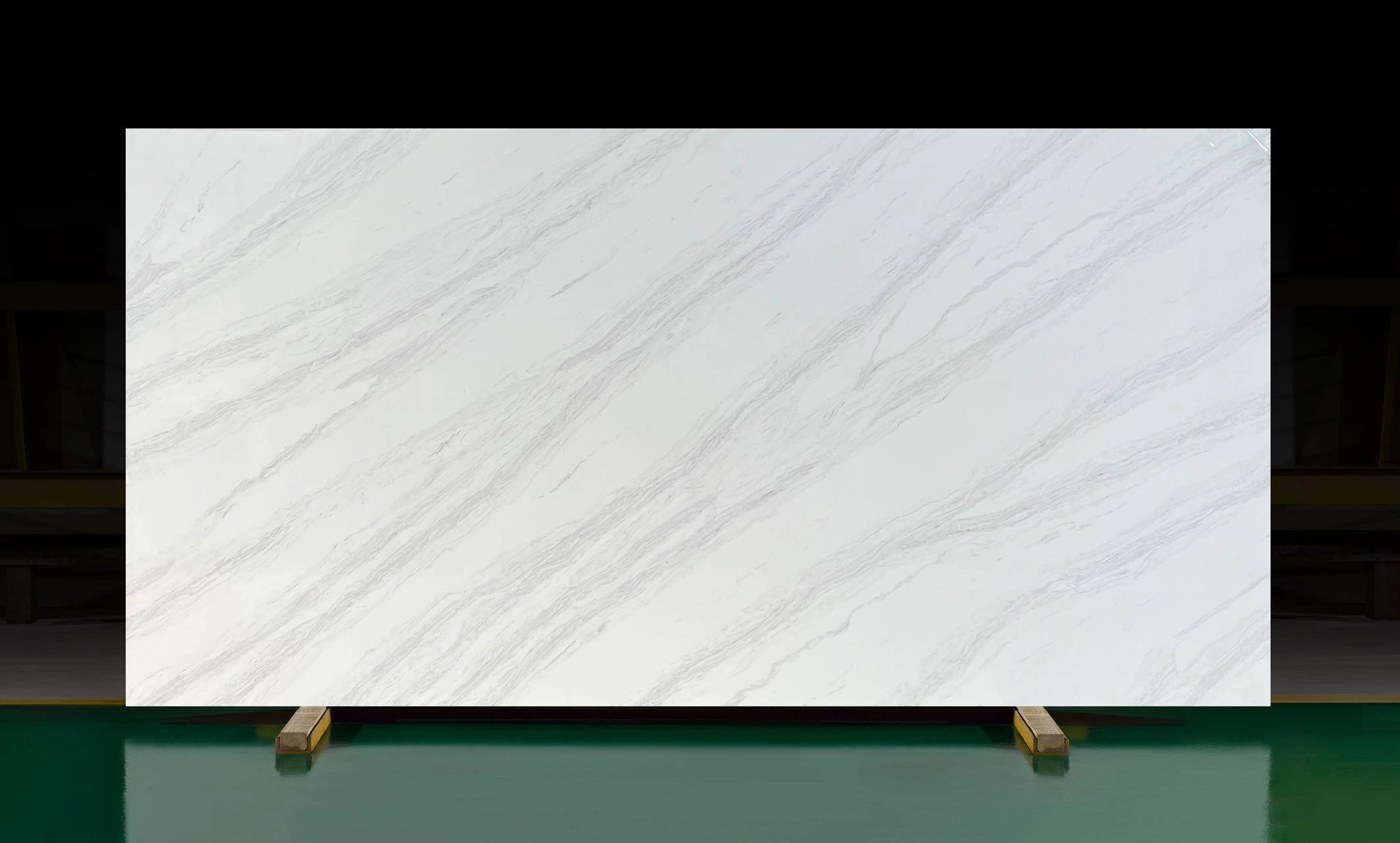 Quartz countertop slab