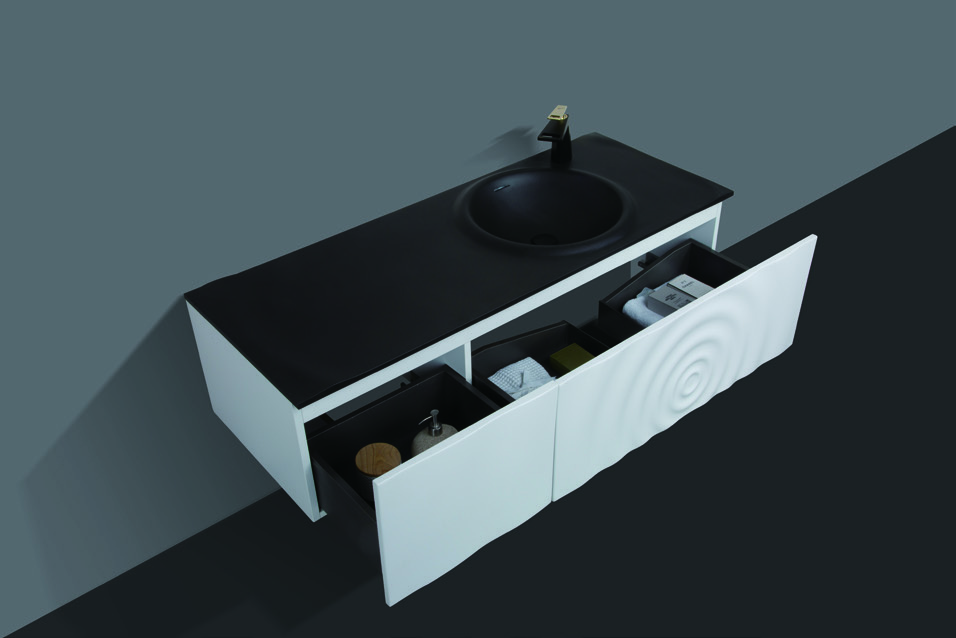 Wave vanity